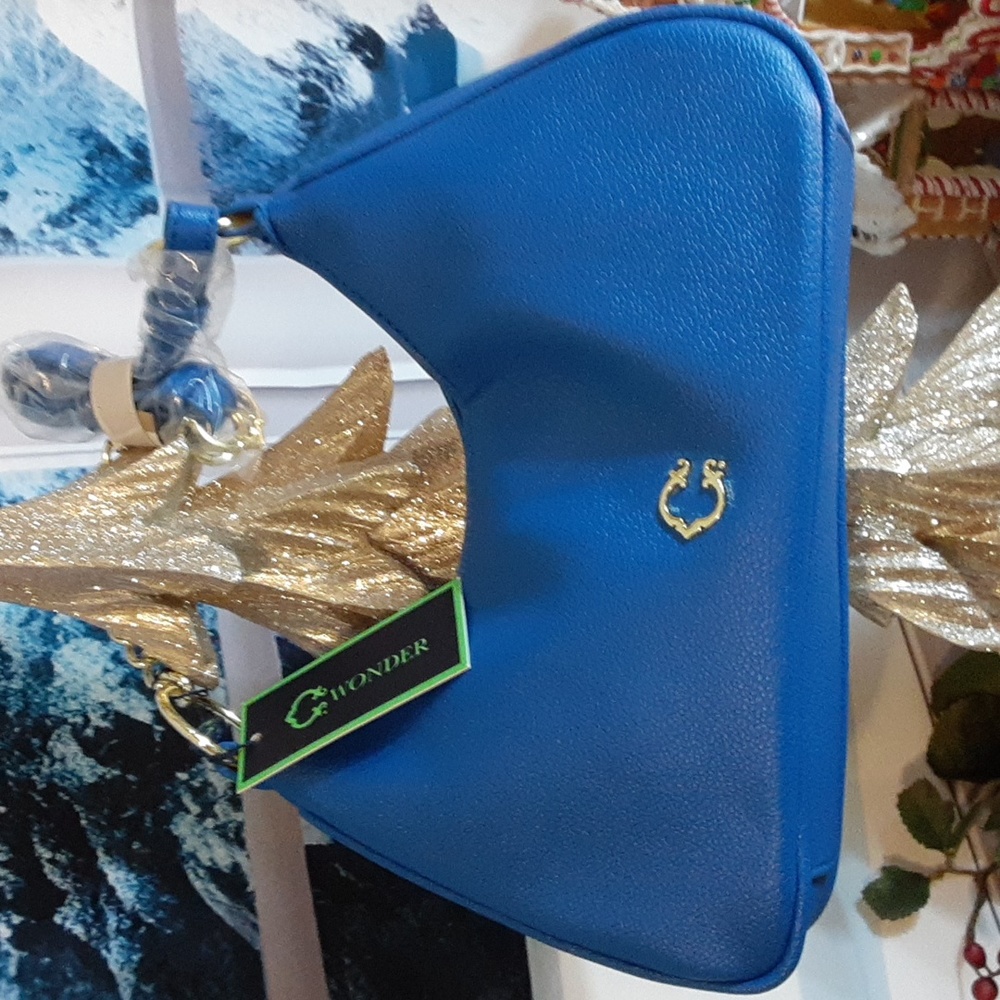Women's Josie Shoulder Bag by C.Wonder in Princess Blue NWT